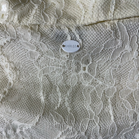 Guess Lace Woven Shirt 
Style # W23H50K1NT0 - Picture 3 of 6